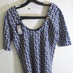 NEW Prada Milano Scollo Short Sleeve Scoop Neck